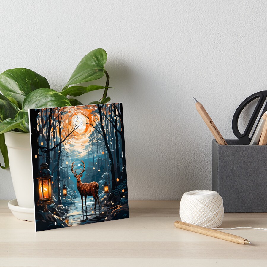 Item preview, Art Board Print designed and sold by FoxTreeDesign.
