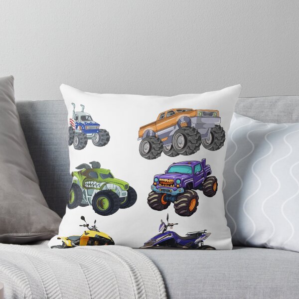 Aperçu de l'œuvre Camions jouets et monstres créée et vendue par Hinny8.