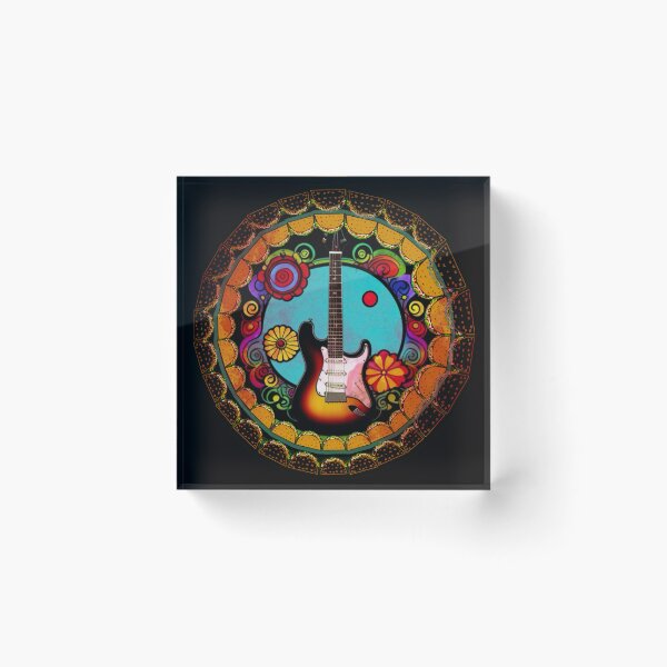 Item preview, Trippy guitar and tacos  designed and sold by Artisticanomaly.
