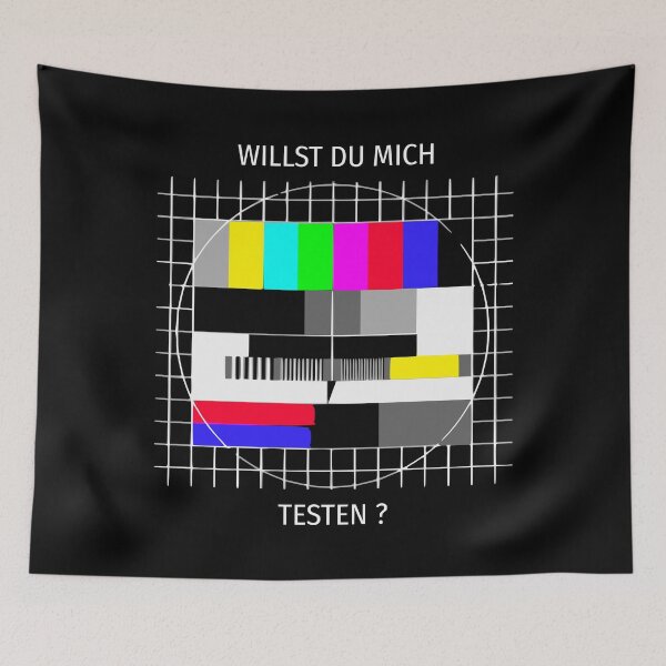 Item preview,  Do you want to test me? Saying in German - funny designed and sold by Pflugart.