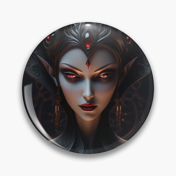 Item preview, Scary Evil Demonic Woman Creature Design designed and sold by Butler in the Home.