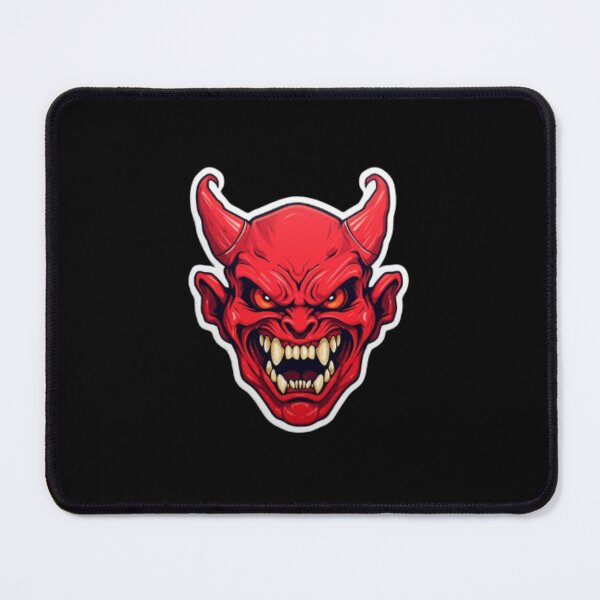 Item preview, Devil Face project. designed and sold by MillennialsArt.
