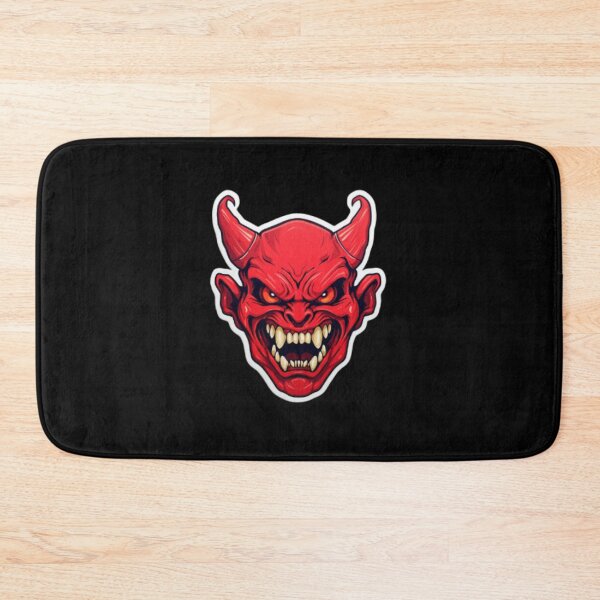 Item preview, Devil Face project. designed and sold by MillennialsArt.