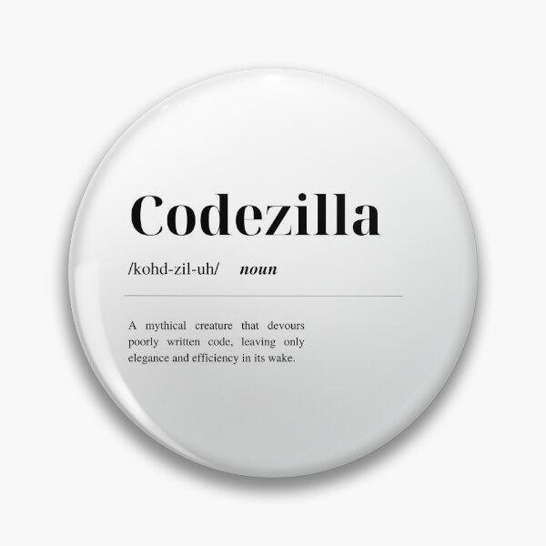 Item preview, Codezilla Definition designed and sold by Kochu.