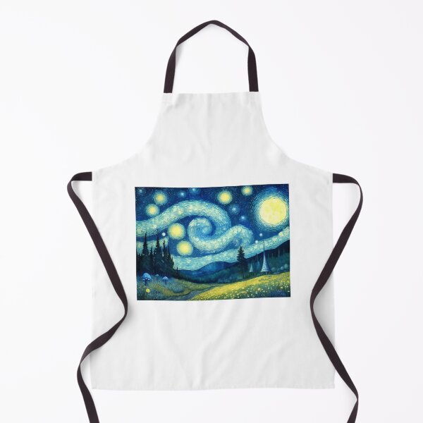 Item preview, Blue Starry Night - Magic Mushroom Forest #30 designed and sold by Scarlet Swan.