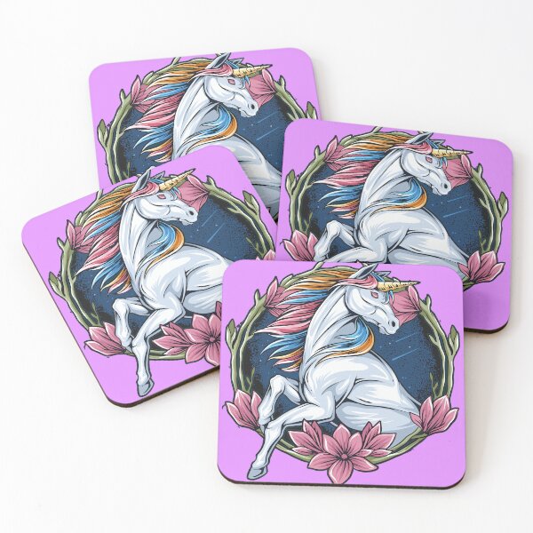 Item preview, Vintage Rainbow Unicorn Emblem designed and sold by The  Qash.