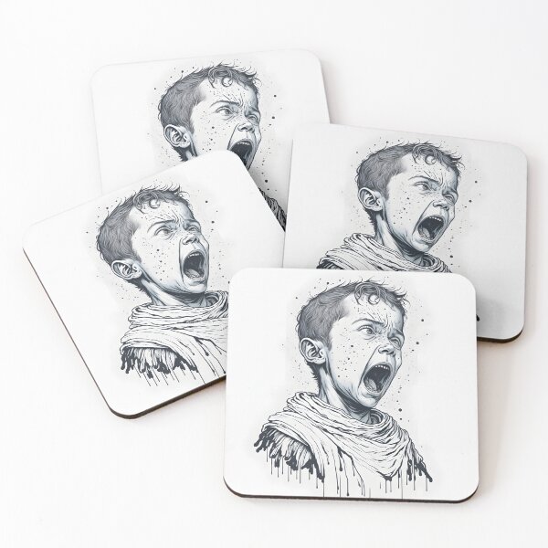Item preview, The Scream - not by Munch designed and sold by Klickkunstwerke.