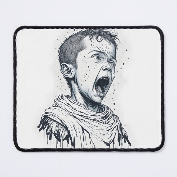 Item preview, The Scream - not by Munch designed and sold by Klickkunstwerke.