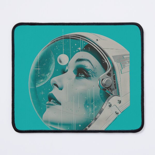 Item preview, Cosmic Elegance: A Retrofuturist Reverie designed and sold by AI-Only Creations.