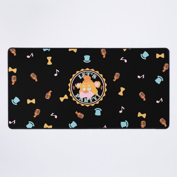 Item preview, FNAF Freddy LETS PARTY Ice Cream Melt (black) designed and sold by hyperseptix.
