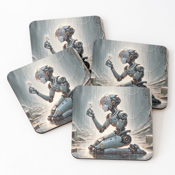 Item preview, Serene Automaton - Rainy Ruins Encounter, Anime Vision, Japanese Animation designed and sold by 72artteam.