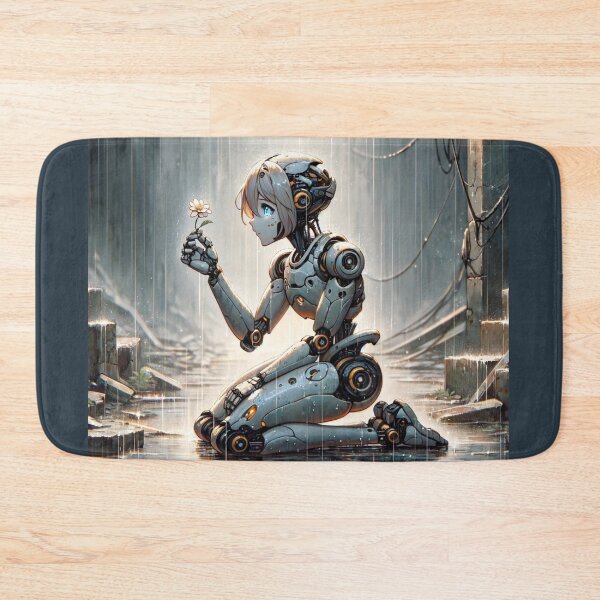 Item preview, Serene Automaton - Rainy Ruins Encounter, Anime Vision, Japanese Animation designed and sold by 72artteam.