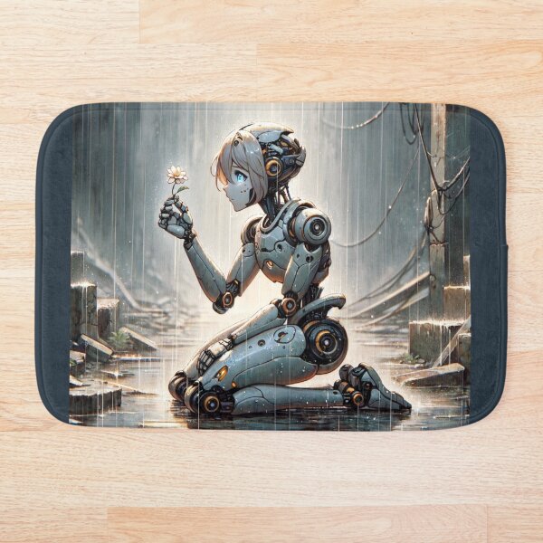 Item preview, Serene Automaton - Rainy Ruins Encounter, Anime Vision, Japanese Animation designed and sold by 72artteam.