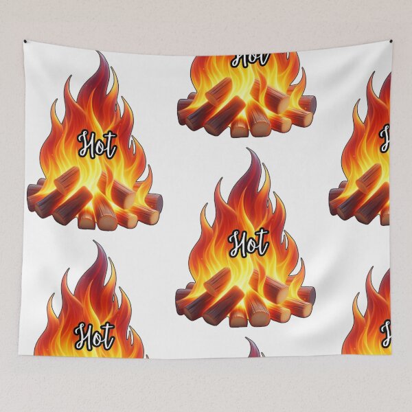 Item preview, Hot Fire Burning over Logs with  Scorch Flames designed and sold by kylmllr101684.