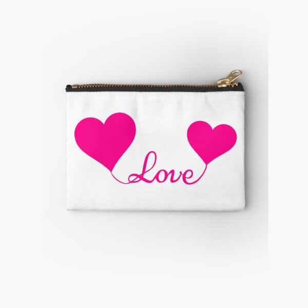 Item preview, Amor que conecta dos corazones: rosa intenso y brillante designed and sold by ThatIsSomething.