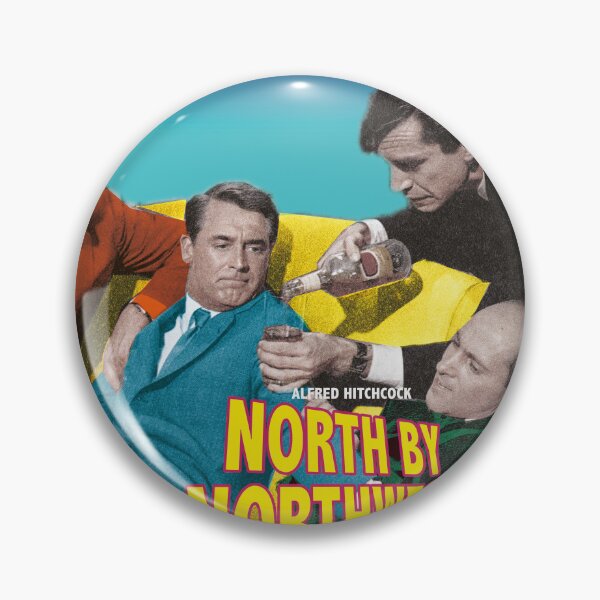 Item preview, Alfred Hitchcock, film, north by northwest designed and sold by Mauswohn.