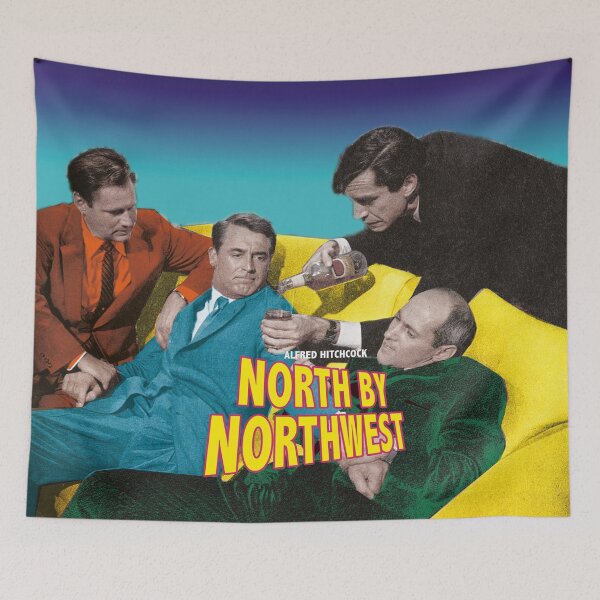 Item preview, Alfred Hitchcock, film, north by northwest designed and sold by Mauswohn.