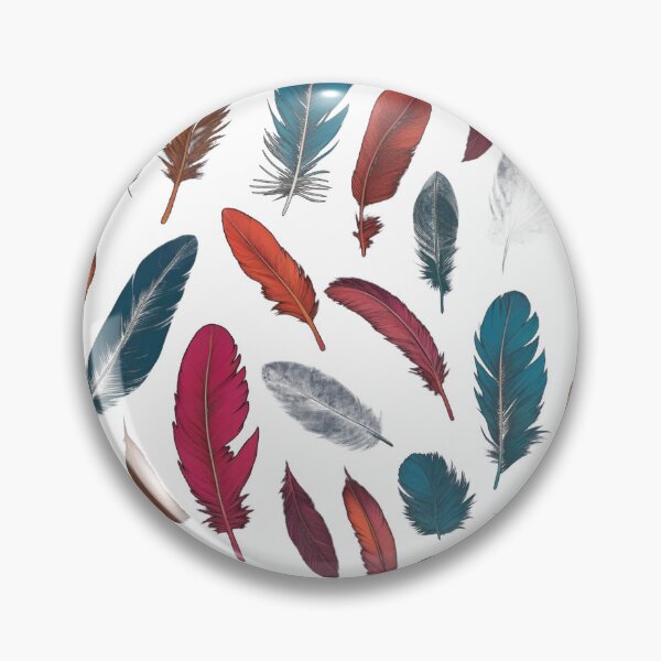 Item preview, Simple Feathers Minimalistic Art With Vibrant Colors designed and sold by Uday24.
