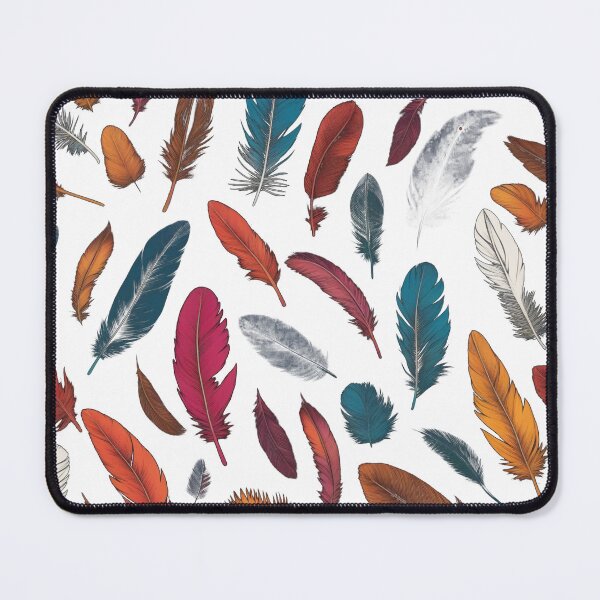 Item preview, Simple Feathers Minimalistic Art With Vibrant Colors designed and sold by Uday24.
