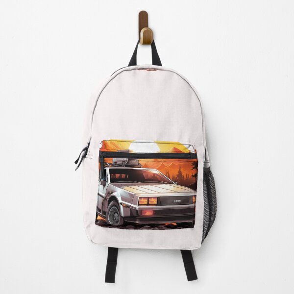 Item preview, Retro Futurism Revived: Pixelated DeLorean Time Machine Art designed and sold by GreenInkXpress.