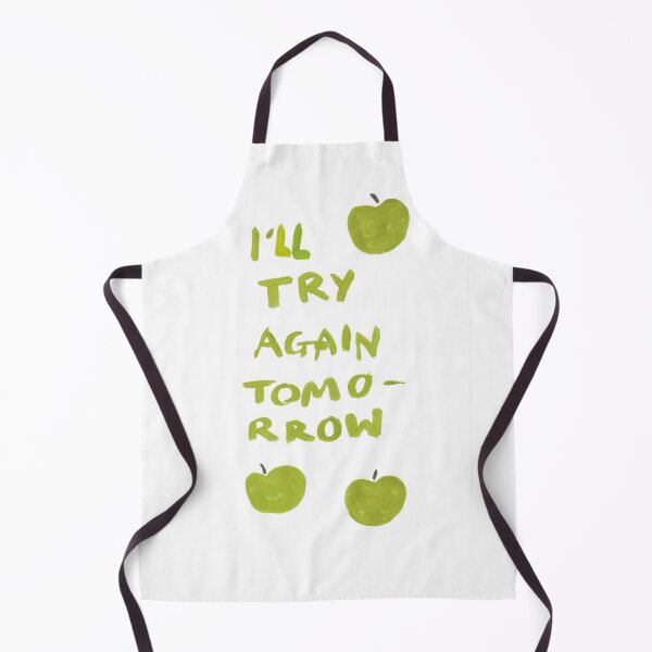 Item preview, apple, green, fruit, red, paint, cute, food, motivation, try again, failure, aesthetic  designed and sold by peachcakecanvas.