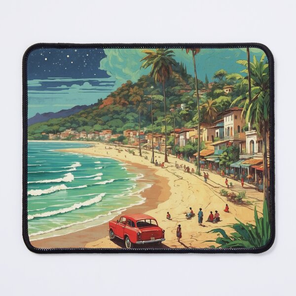 Item preview, Tapachula Chiapas Starry Night Mexico Vintage Poster designed and sold by TravelersGems.
