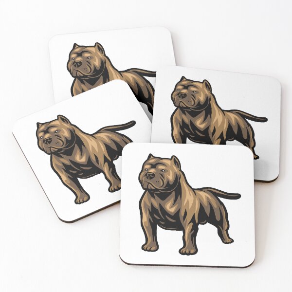 Item preview, XL Bully Macho Stance Brown Digital Art Design designed and sold by GSDDESIGNMERCH.