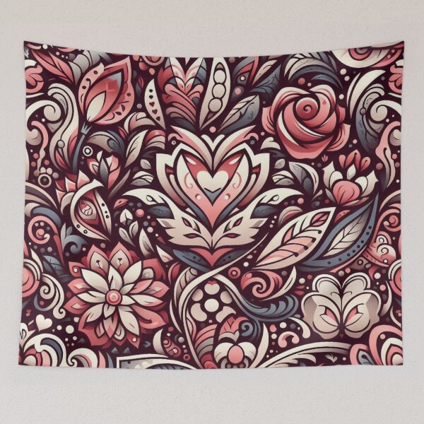 Item preview, Love Floral Pattern designed and sold by joejiing.