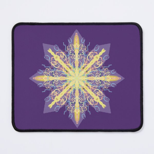Item preview, Solar Plexus Mandala designed and sold by Scrabbly Doodles.