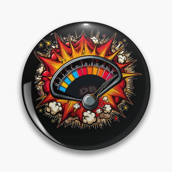 Item preview, Cartoon Sound Meter Exploding designed and sold by Gnfree.