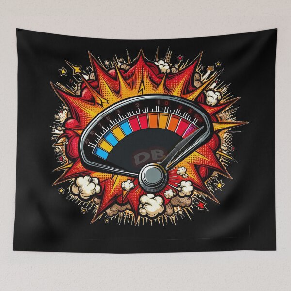 Item preview, Cartoon Sound Meter Exploding designed and sold by Gnfree.