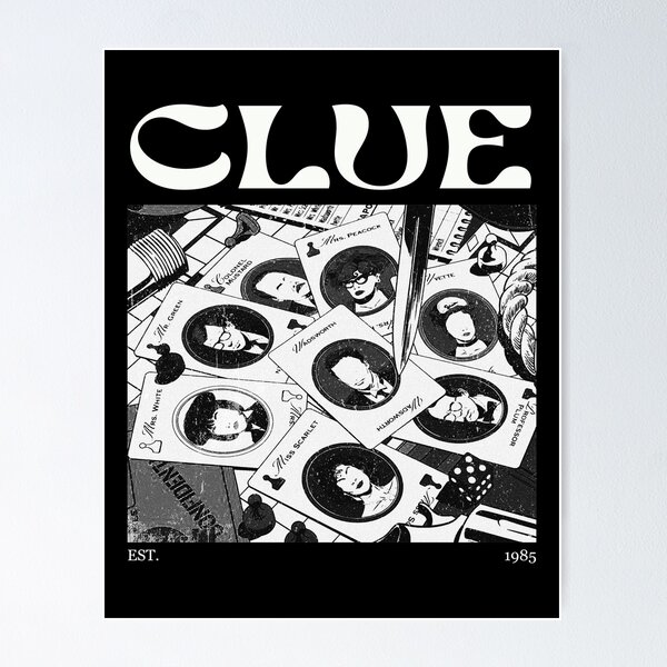 Item preview, clue movie designed and sold by nelkrshop.