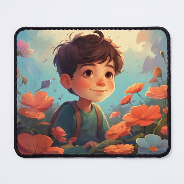 Item preview, The Young Guardian of the Flowers designed and sold by Lareira.