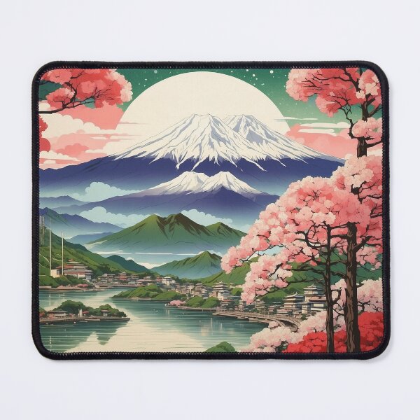 Item preview, Hakone Japan Starry Night Vintage Poster Tourism  designed and sold by TravelersGems.