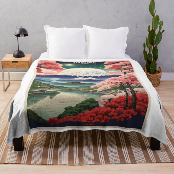 Item preview, Hakone Japan Starry Night Vintage Poster Tourism designed and sold by TravelersGems.