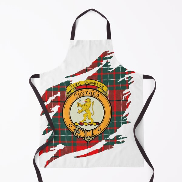 Item preview, Cumming Crest Scottish Surname Tartan designed and sold by BagTown Clans.