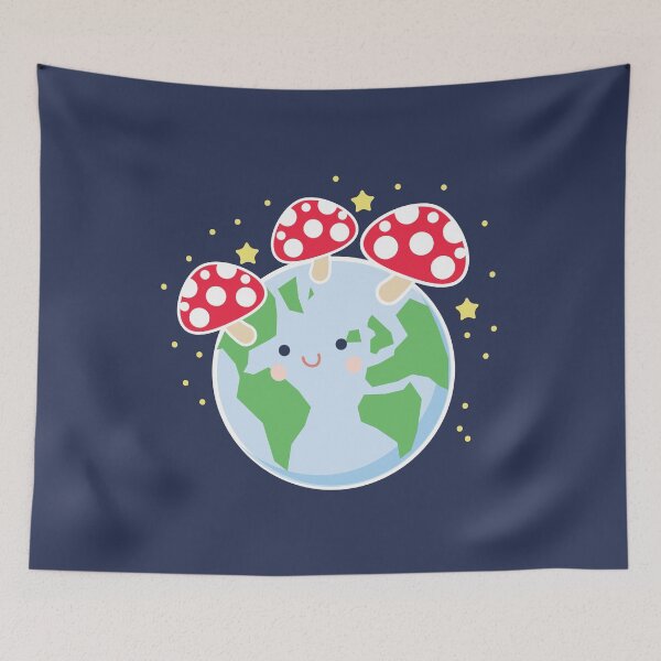 Item preview, Giant Mushrooms Ruled Earth - Cute Science - History - Toadstool designed and sold by UnwindMoon.