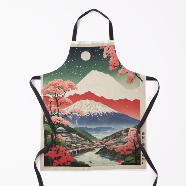 Item preview, Hakone Japan Starry Night Vintage Poster Tourism designed and sold by TravelersGems.