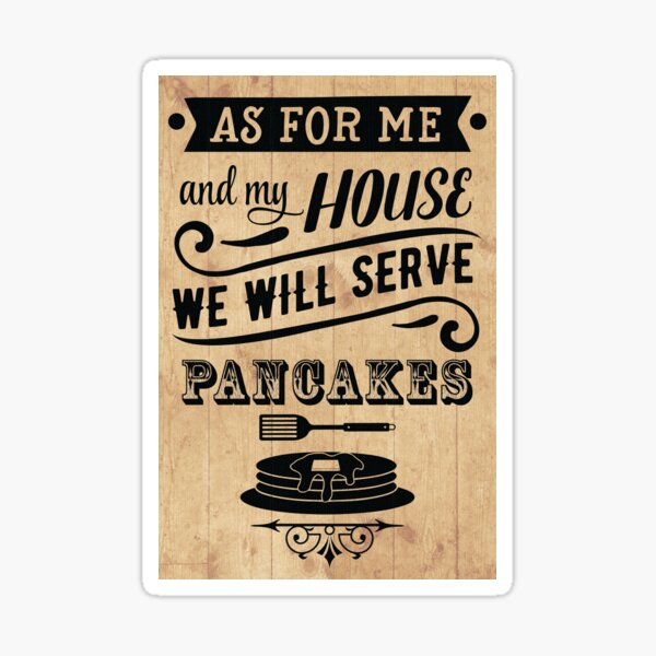 Serve Pancakes Sticker