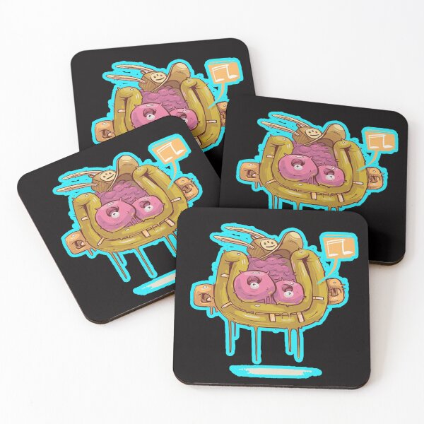 Item preview, donut graffiti character designed and sold by Ratatatts.