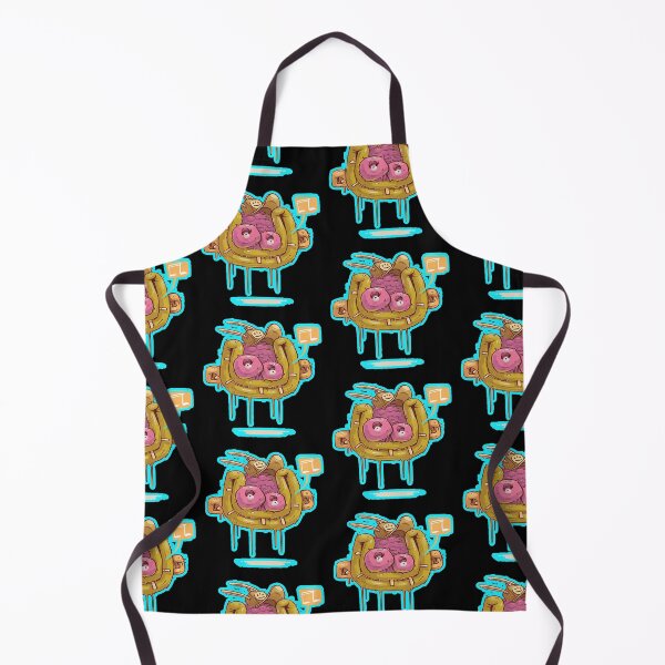 Item preview, donut graffiti character designed and sold by Ratatatts.