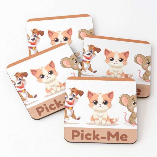 Item preview, pick me cute animals designed and sold by Ambrose-lilly.