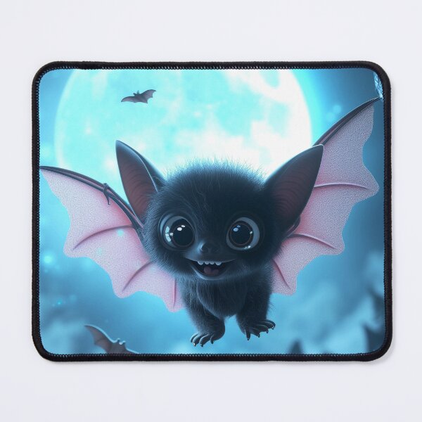 Aperçu de l'œuvre Une jolie petite chauve-souris au clair de lune créée et vendue par Fantasyplus.