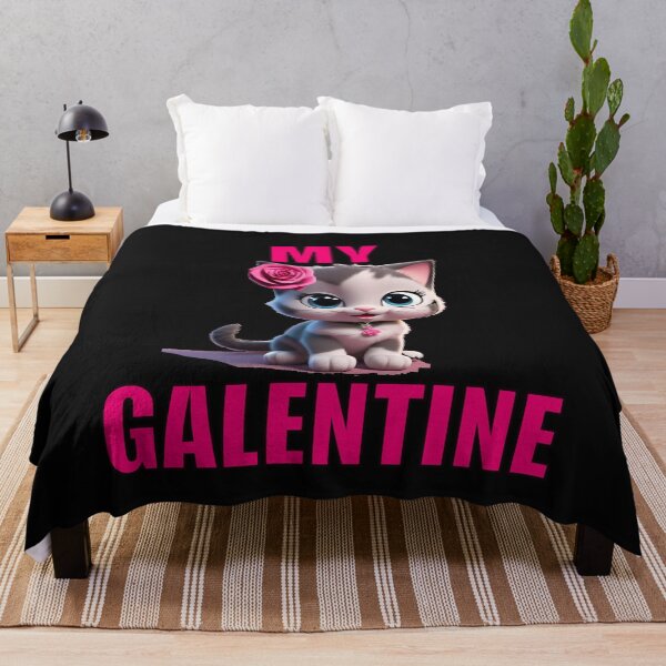 Item preview, Roses and Soft Super Cute kitten on Galentines day and Galentines party, gift idea for Galentines day designed and sold by sailorsam1805.