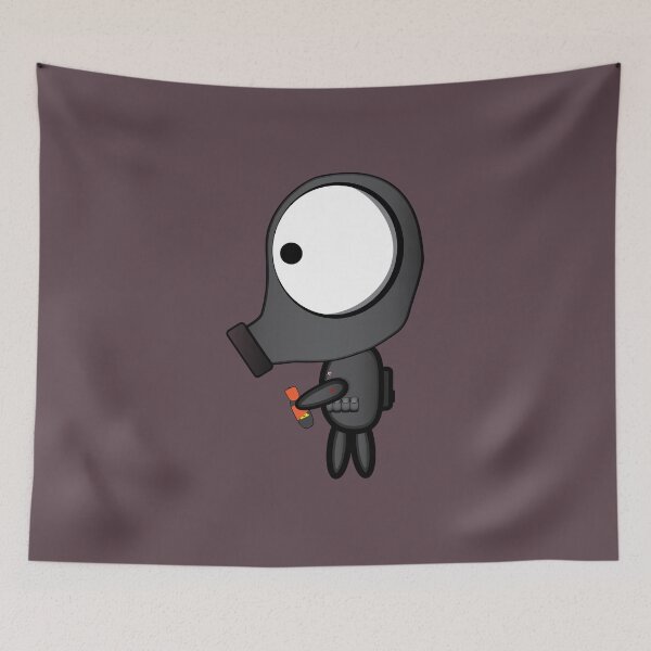 Item preview, Smoke Gasmask Chibi designed and sold by Preda.