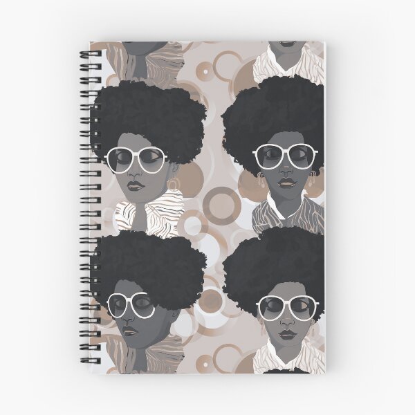 Artikelvorschau, Comfy colours Contemporary Retro Groovy women fabric designs entworfen und verkauft von Andimoot.