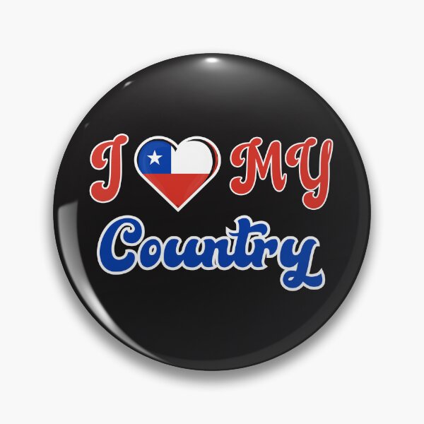 Item preview, I Love my Country Chile - Chilean Pride  designed and sold by SaLaH-B-EdDiNe.