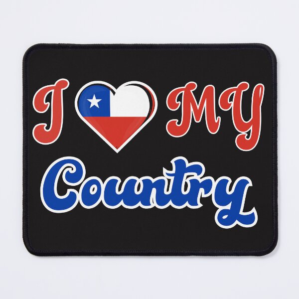 Item preview, I Love my Country Chile - Chilean Pride  designed and sold by SaLaH-B-EdDiNe.