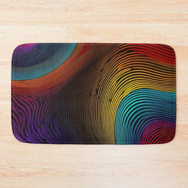 Item preview, Psychedelic Spiral Pattern Pulsating With Colors Digital Art designed and sold by Uday24.