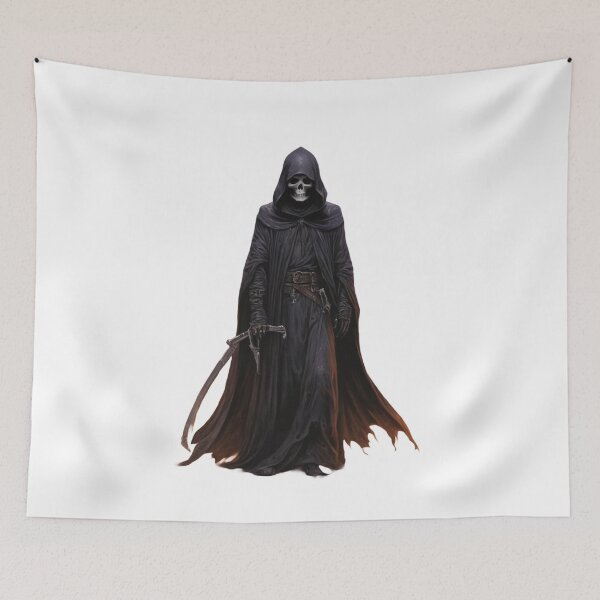 Item preview, Mysterious Figure in Dark Cloak designed and sold by DotsAndDesigns.
